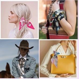 20pcs- 10ct Handbag Twilly/Scarf & 10 Thank You Cards 🆕